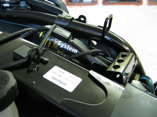 Honda Crossrunner, Scottoiler vSystem ubicación del RMV