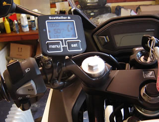 Scottoiler eSystem Pantalla - Honda CB500