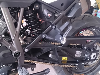 KtM 1290 Super Adventure - Scottoiler instalación