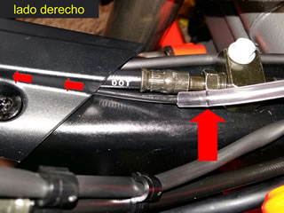 KTM 1290 Superduke - Scottoiler instalación