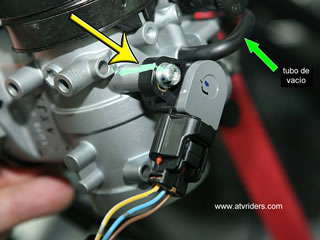 Scottoiler conexión al vacío - Kawasaki KFX450R