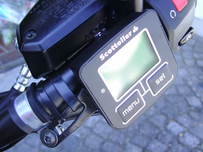 Kawasaki Vulcan S 650 - Scottoiler eSystem pantalla