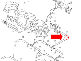 Scottoiler - conexión al vacío Suzuki B-King