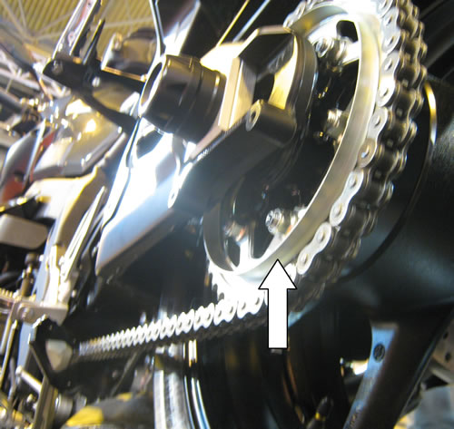 Yamaha MT-10 - anillo de la corona