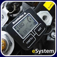 Scottoiler eSystem pantalla