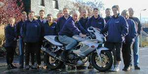 foto: El equipo de la fabrica Scottoiler